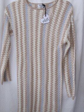 Love Knits NYC Crochet Sweater Dress